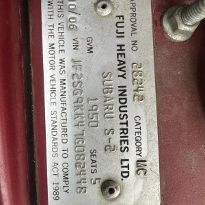 Subaru Forester 2006 Red Auto Petrol