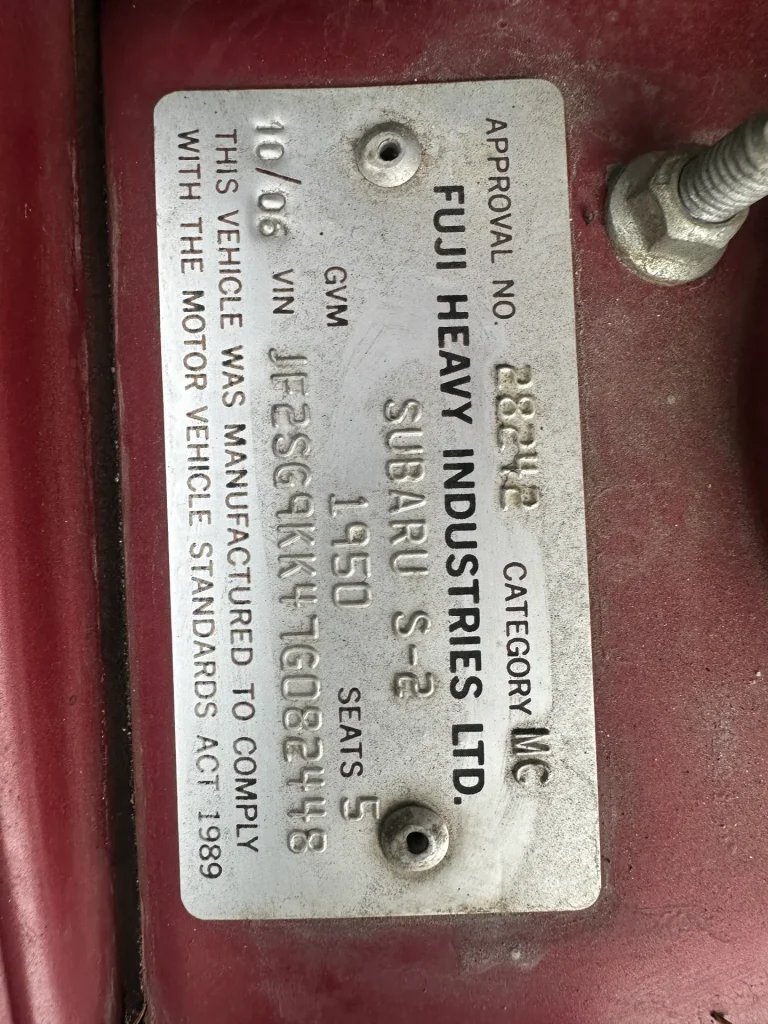 Subaru Forester 2006 Red Auto Petrol