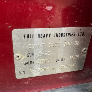 Subaru Forester 2006 Red Auto Petrol