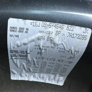 Audi A3 2007 Grey Auto Petrol