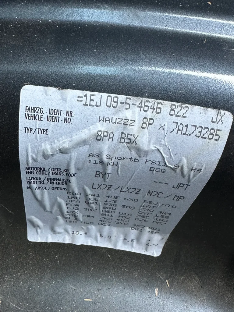 Audi A3 2007 Grey Auto Petrol