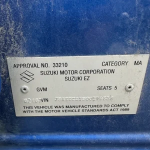 Suzuki Swift 2007 Blue Man Petrol