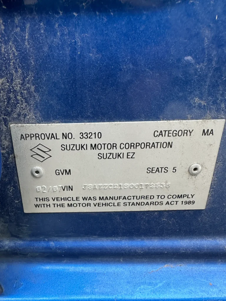 Suzuki Swift 2007 Blue Man Petrol