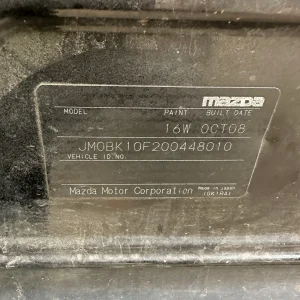 Mazda 3 2008 Black Auto Petrol