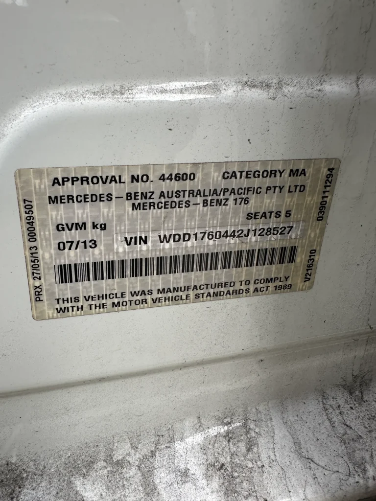 Mercedes Benz A250 2013 White Auto Petrol
