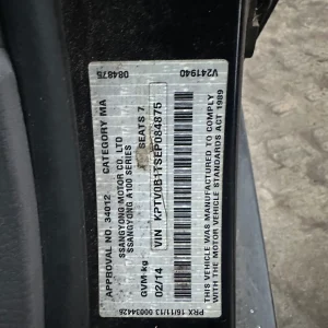 Ssangyong Stavic 2013 Black Auto Diesel