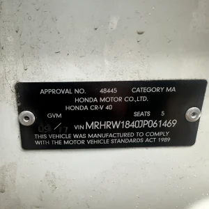 Honda CRV 2017 White Auto Petrol
