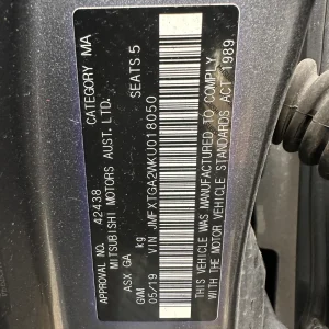 Mitsubishi ASX 2019 Grey Auto Petrol