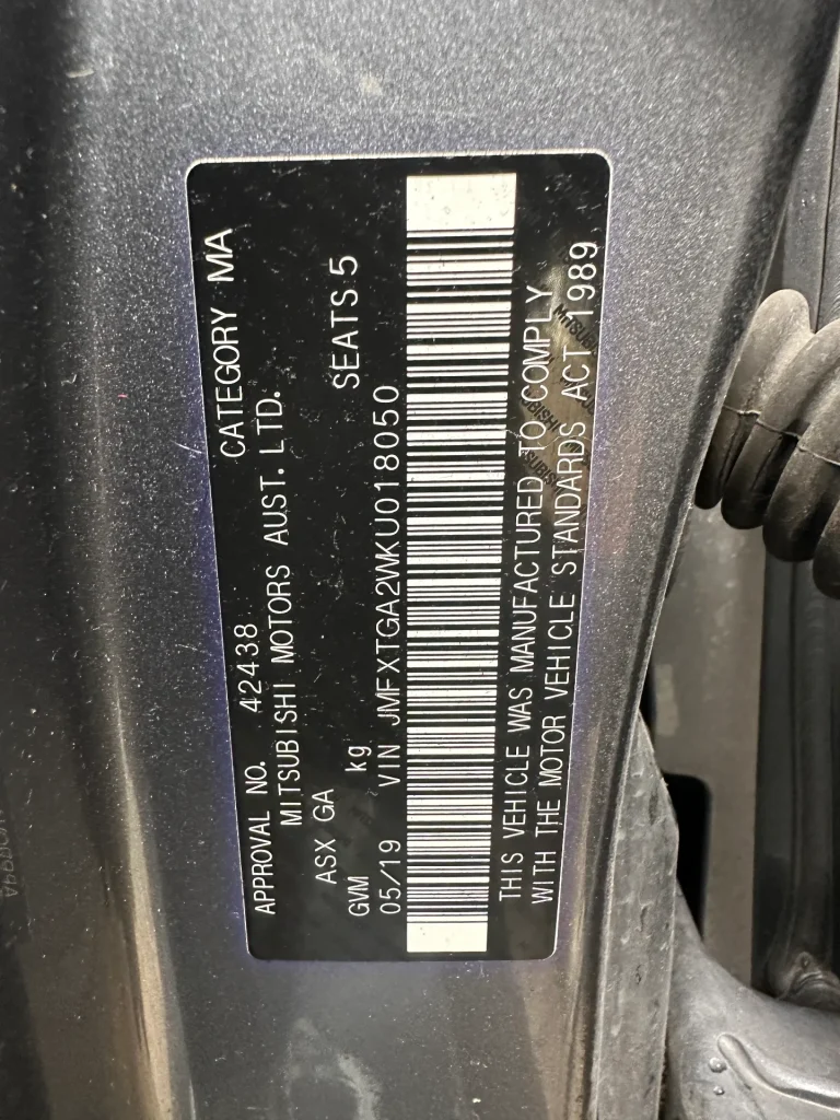Mitsubishi ASX 2019 Grey Auto Petrol