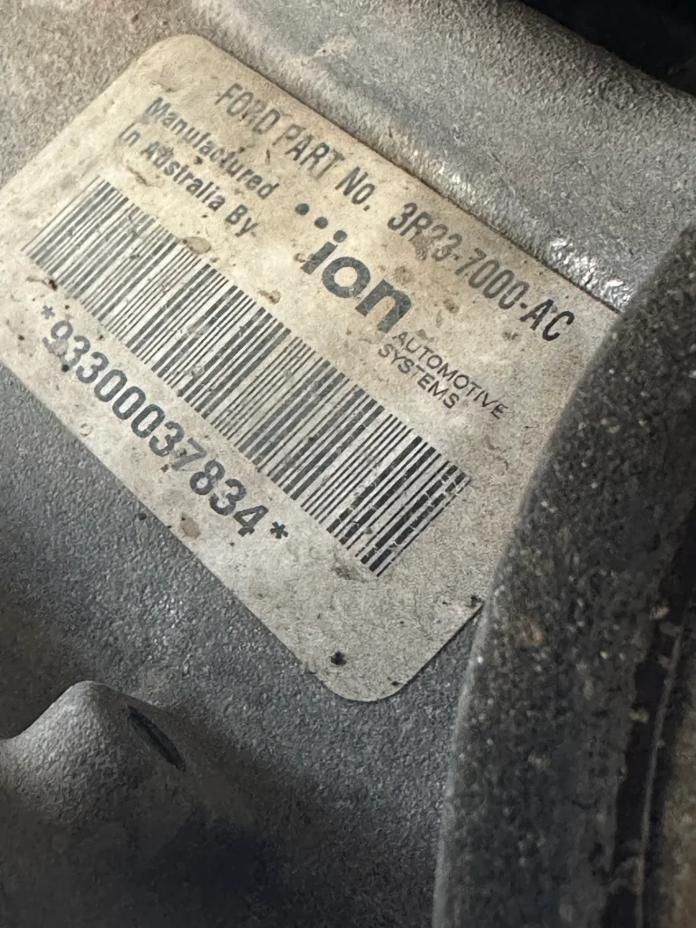 Ford Falcon 2004 White Auto LPG