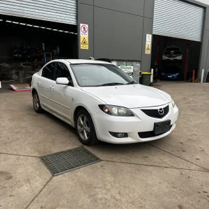 Mazda 3 2004 White Auto Petrol