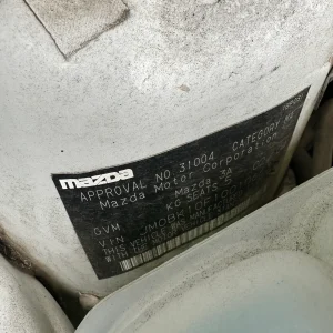 Mazda 3 2004 White Auto Petrol