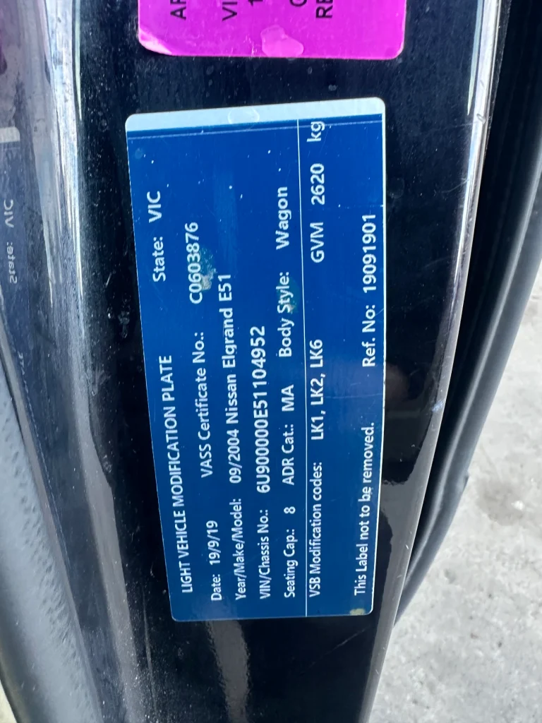 Nissan Elgrand 2004 Black Auto Petrol