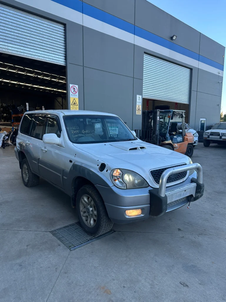 Hyundai Terracan 2005 White Man Petrol
