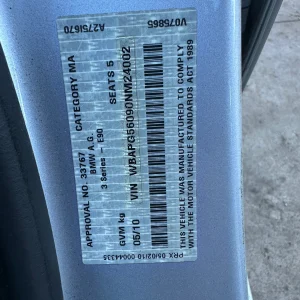 Bmw 320i 2010 Silver Auto Petrol