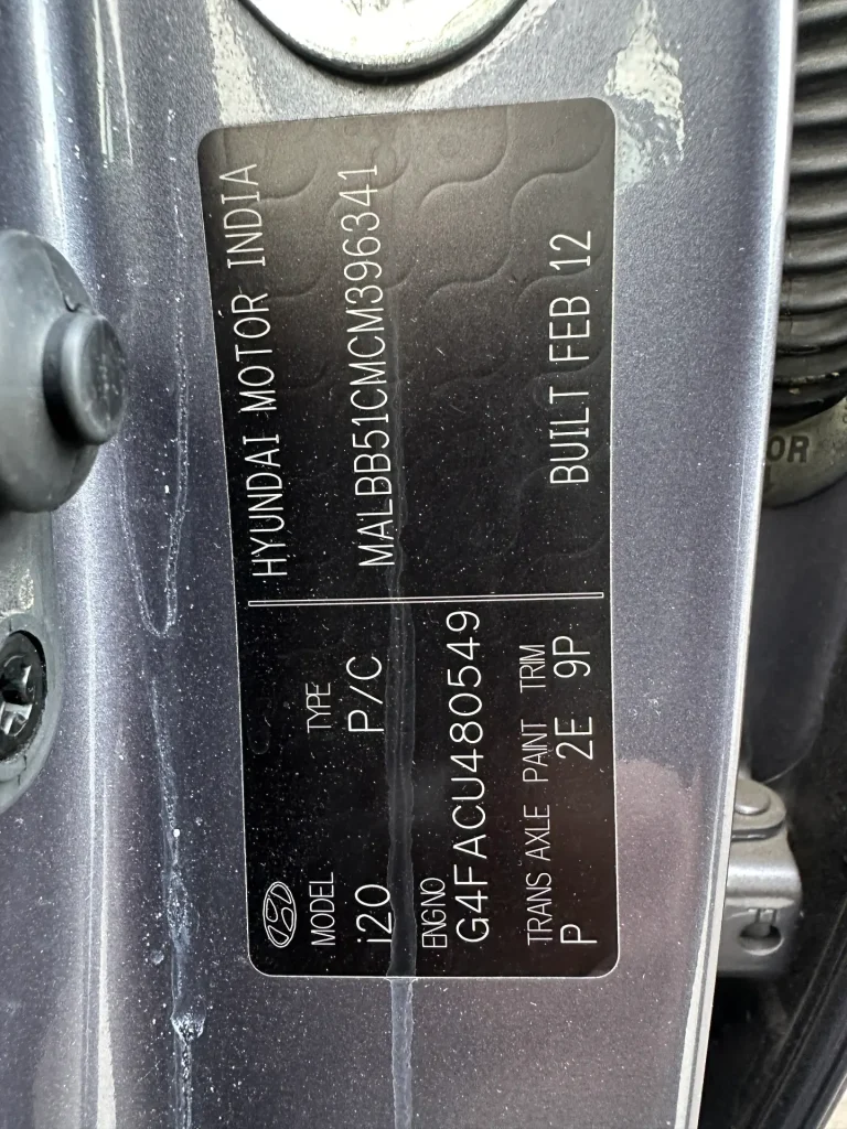 Hyundai I20 2012 Grey Auto Petrol