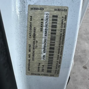Hyundai iMax 2012 White Auto Diesel