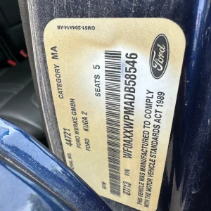 Ford Kuga 2013 Blue Auto Diesel
