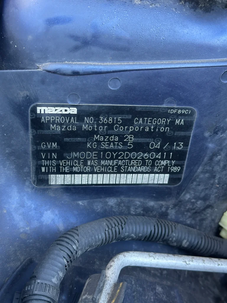 Mazda 2 2013 Blue Auto Petrol