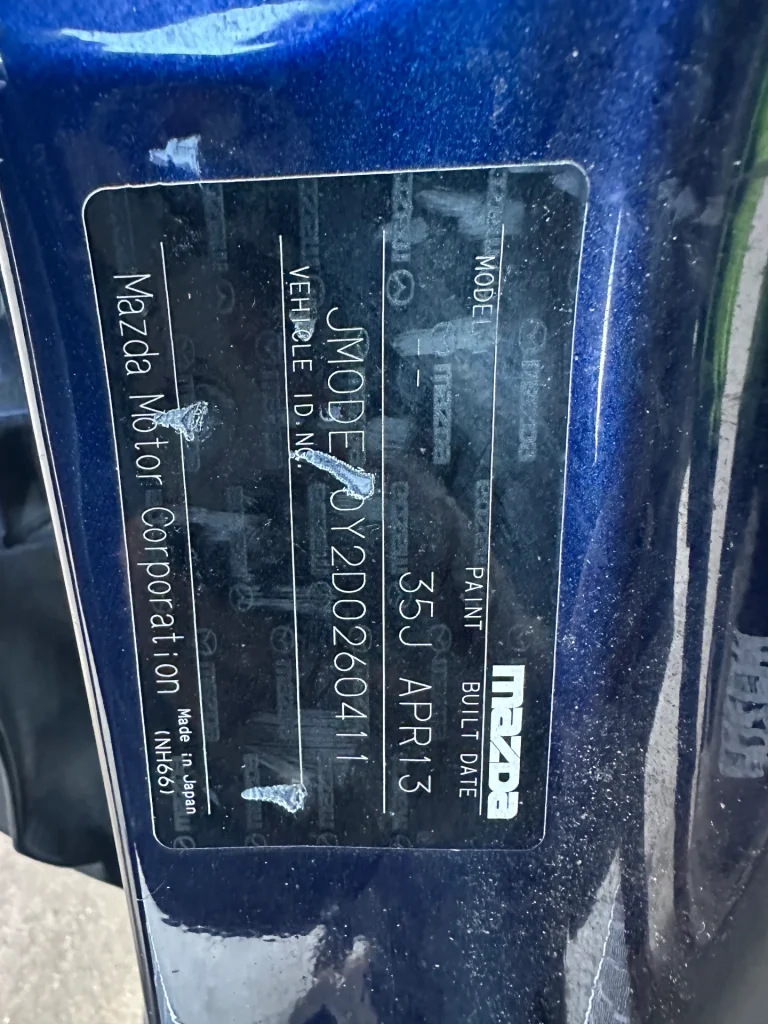 Mazda 2 2013 Blue Auto Petrol
