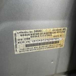 Nissan Xtrail 2013 Silver Auto Petrol