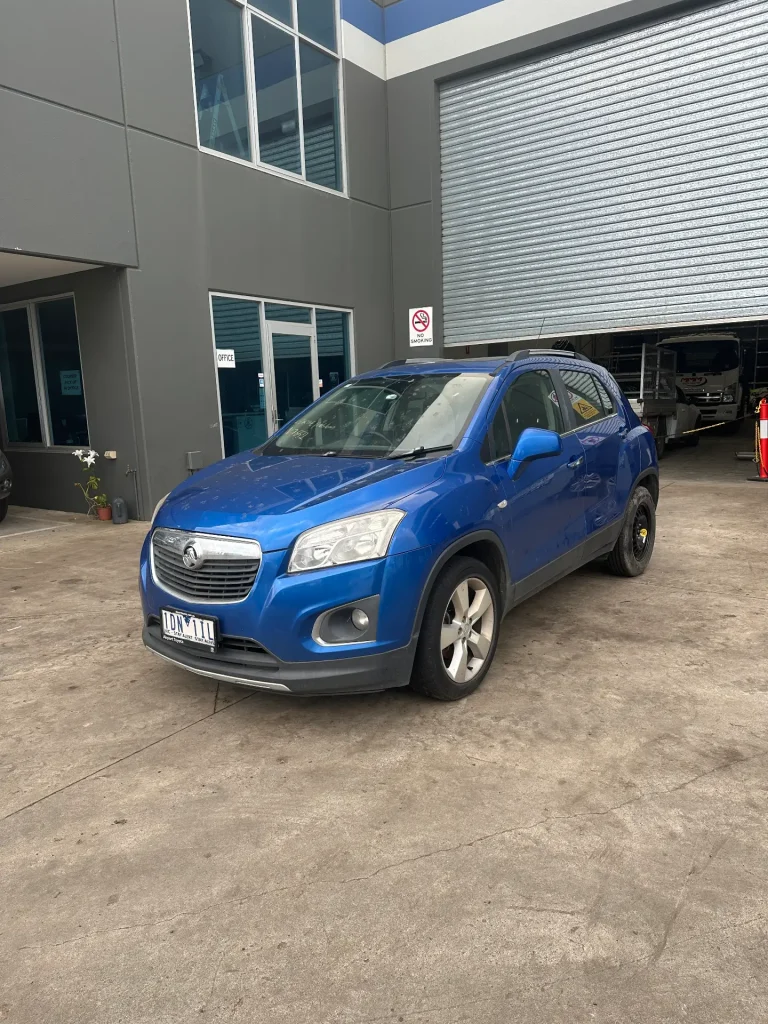 Holden Trax 2014 Blue Auto Petrol