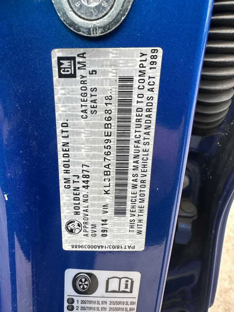 Holden Trax 2014 Blue Auto Petrol