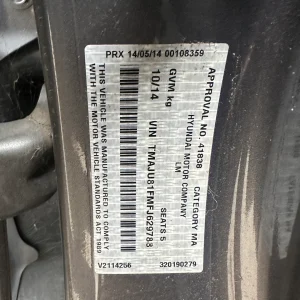 Hyundai IX35 2014 Grey Auto Petrol