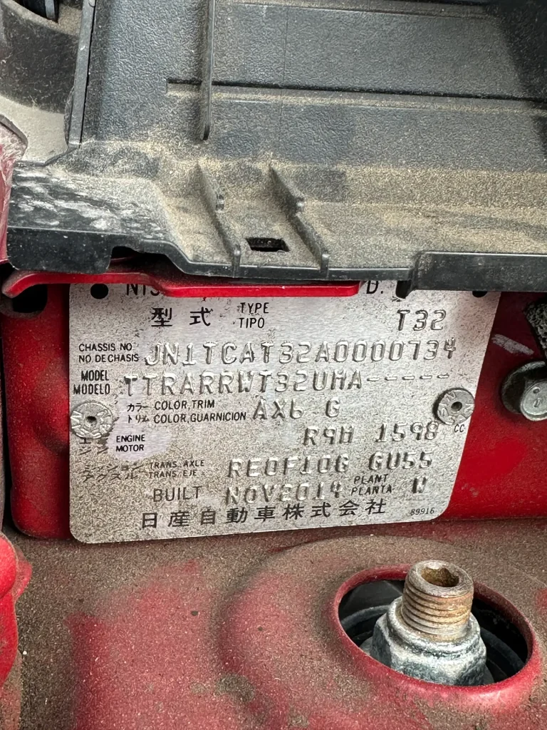 Nissan Xtrail 2014 Red Auto Diesel