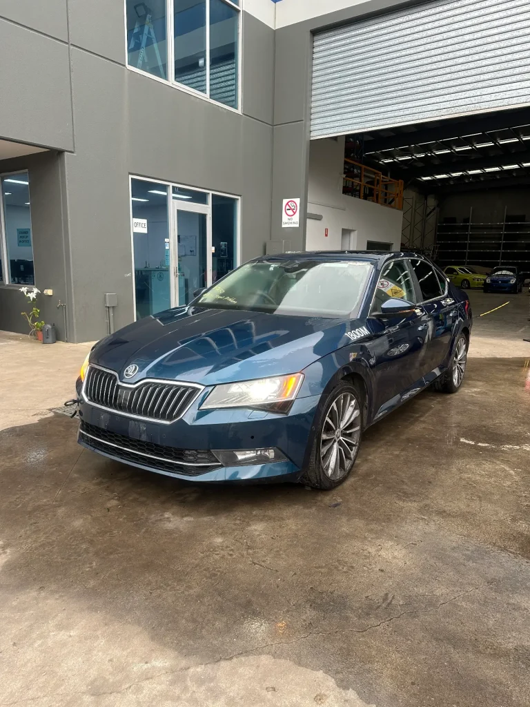 Skoda Superb 2015 Blue Auto Diesel