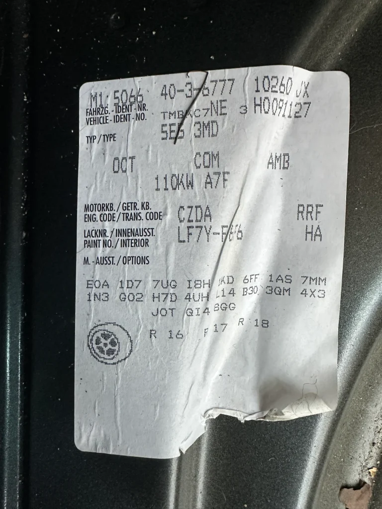 Skoda Octavia 2016 Grey Auto Petrol
