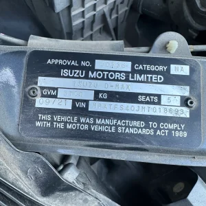 Isuzu Dmax 2021 Grey Auto Diesel