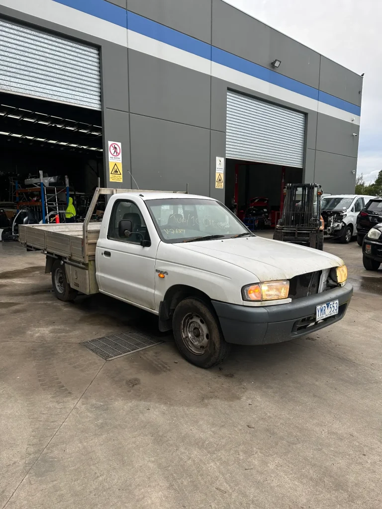 Mazda Bravo 2001 White Man Petrol