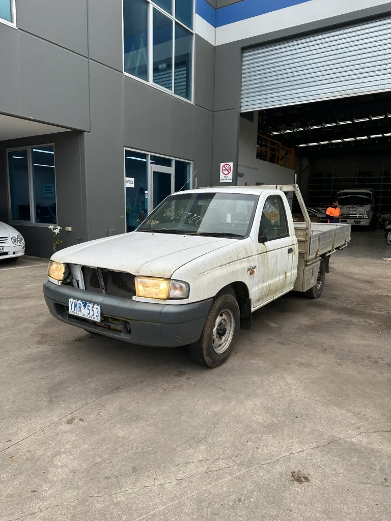 Mazda Bravo 2001 White Man Petrol