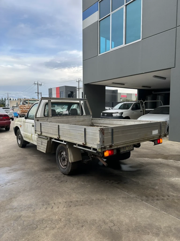 Mazda Bravo 2001 White Man Petrol