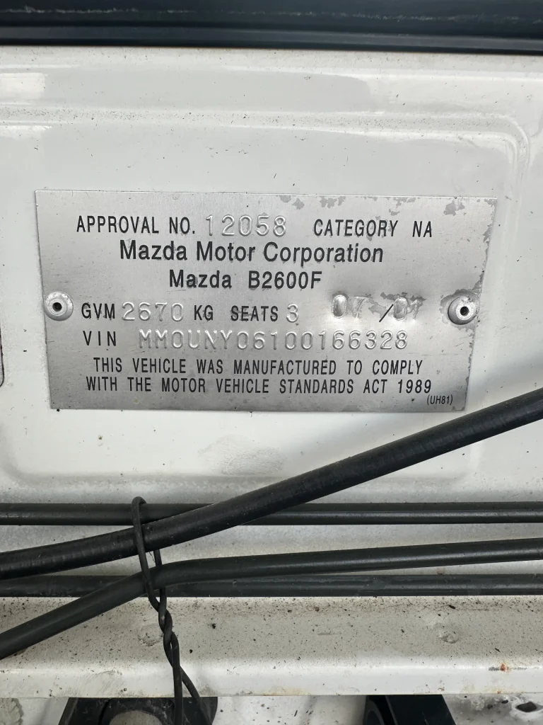 Mazda Bravo 2001 White Man Petrol
