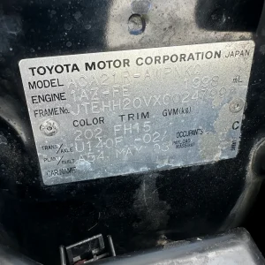 Toyota Rav4 2003 Black Auto Petrol