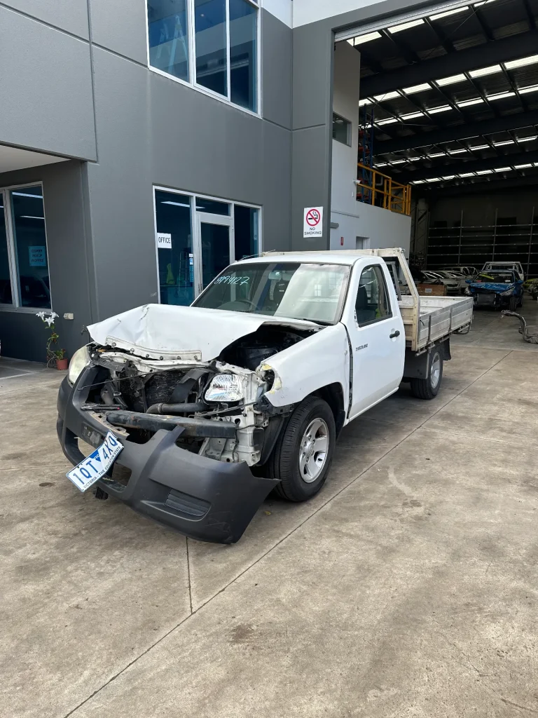 Mazda BT50 2008 White Man Diesel