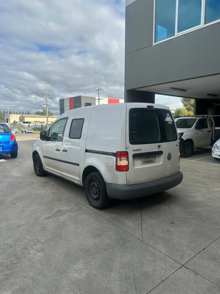 Volkswagen Caddy 2008 White Auto Diesel
