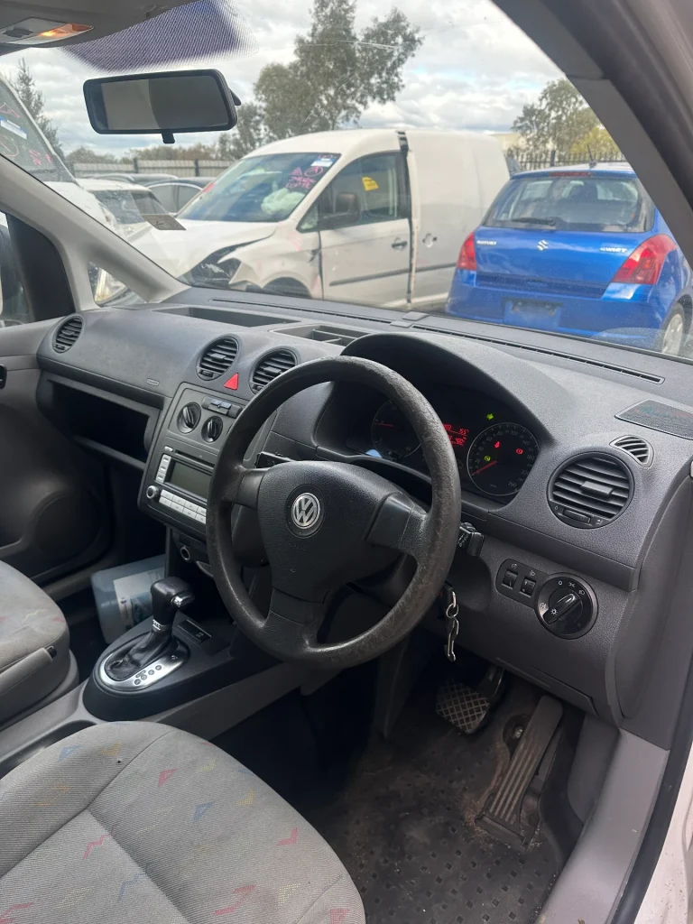 Volkswagen Caddy 2008 White Auto Diesel