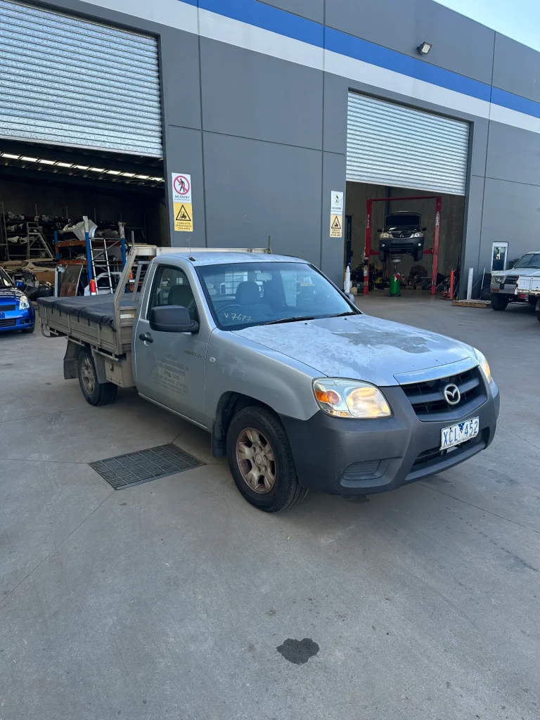 Mazda BT50 2009 Silver Man Diesel