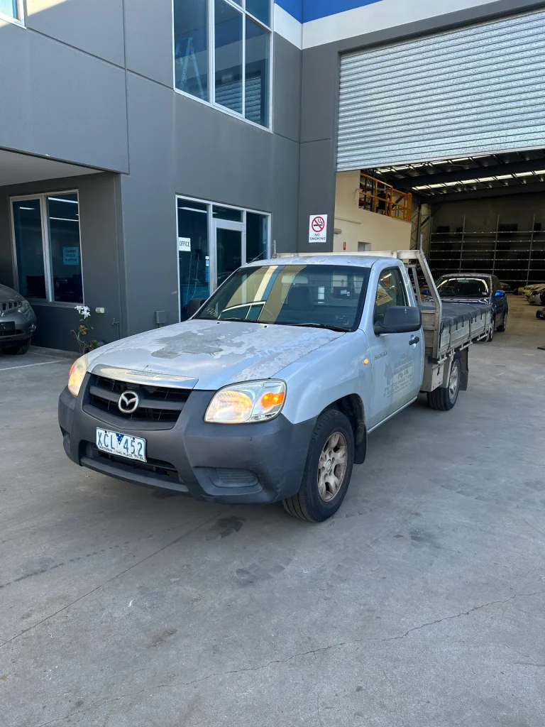 Mazda BT50 2009 Silver Man Diesel