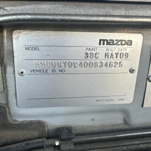 Mazda BT50 2009 Silver Man Diesel