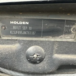 Holden Cruze 2010 Grey Auto Petrol