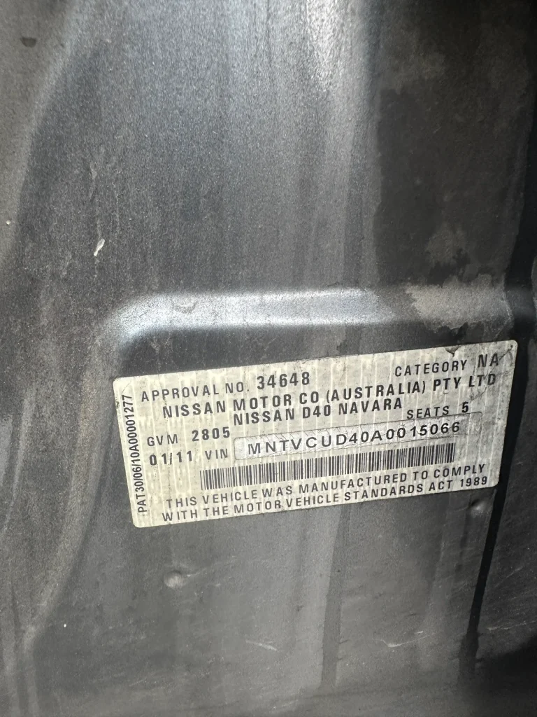 Nissan Navara 2010 Grey Auto Diesel