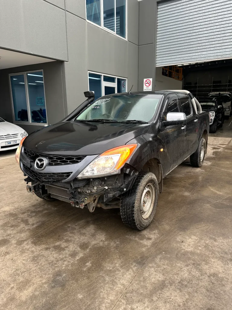 Mazda BT50 2012 Black Man Petrol