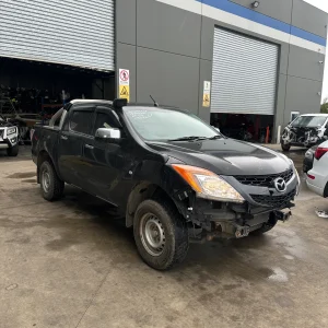 Mazda BT50 2012 Black Man Petrol