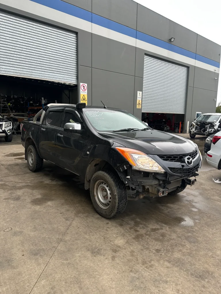 Mazda BT50 2012 Black Man Petrol