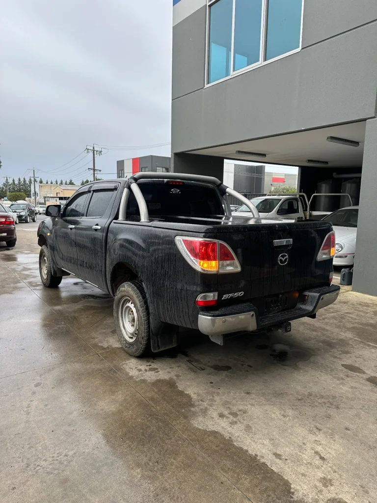 Mazda BT50 2012 Black Man Petrol