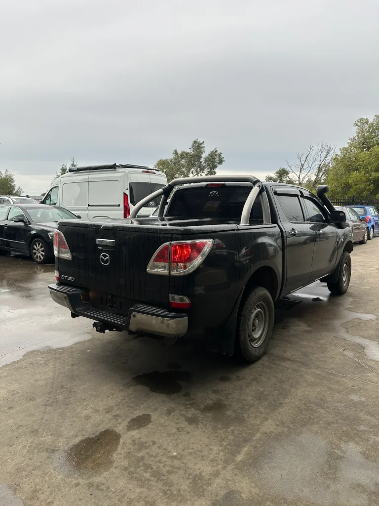 Mazda BT50 2012 Black Man Petrol